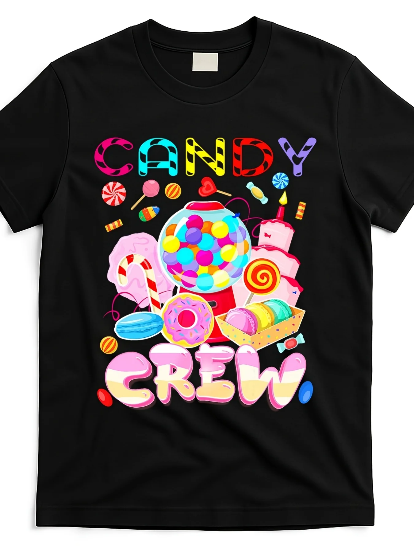 Mens Fashion Style Images - Maglietta per Adulti Candy Land Candy