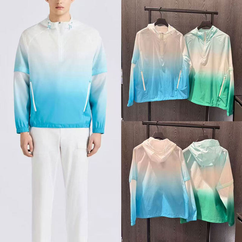 Windbreaker Men Zip - Giacca da golf da uomo stile
