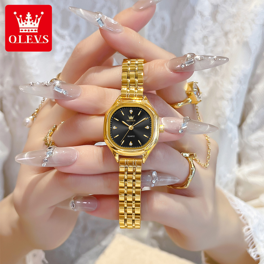Men Fashion Elegant - OLEVS 5888 Orologi da donna Oro