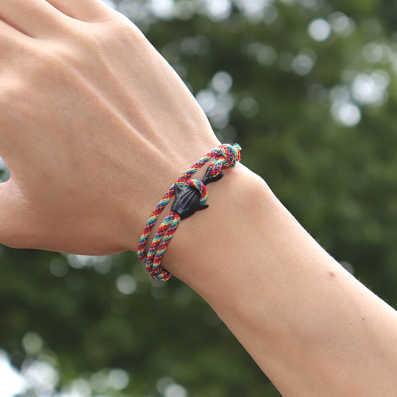 Milan Men'S Fashion - Bracciale creativo in corda di squalo
