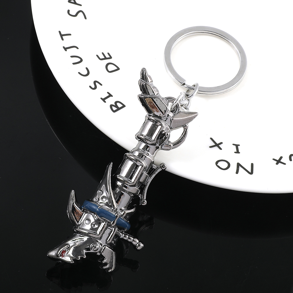 Men Fashion Key - Portachiavi Anime Game Arcane Jinx Cannon,