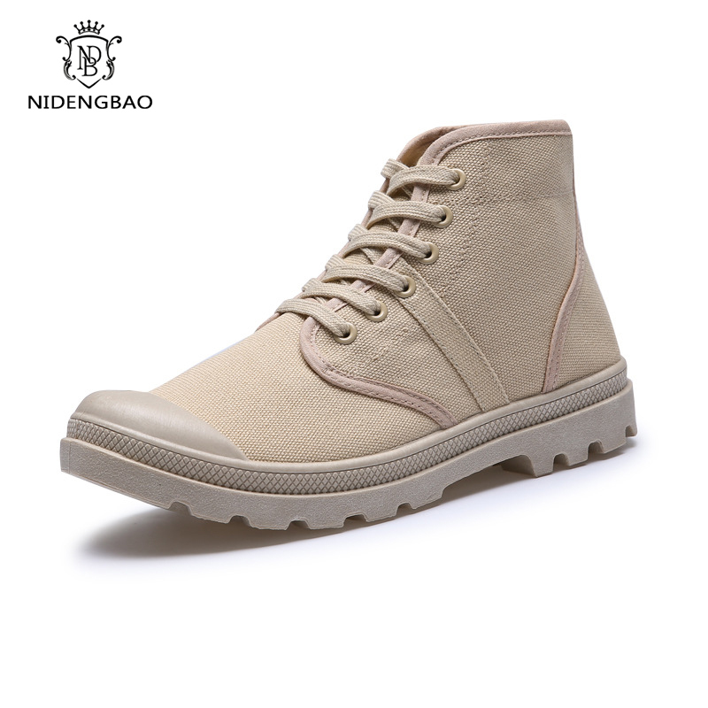 Mens Fashion Combat Boots - Stivali da uomo nuove scarpe di