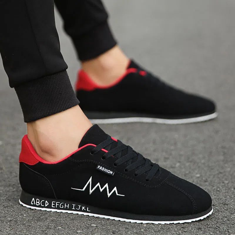 Mens Fashion Trainers 2025 - Sneakers Basse da Uomo Rosse alla