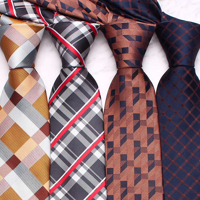 Mens Fashion Dress Shirts - Cravatte di seta da uomo di