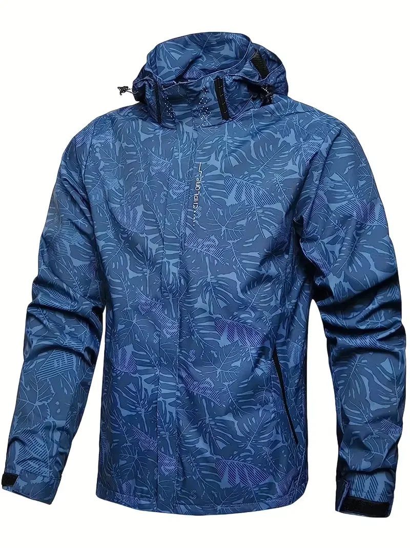 Windbreaker Men Zip - Giacca Casual Impermeabile Antivento da Uomo