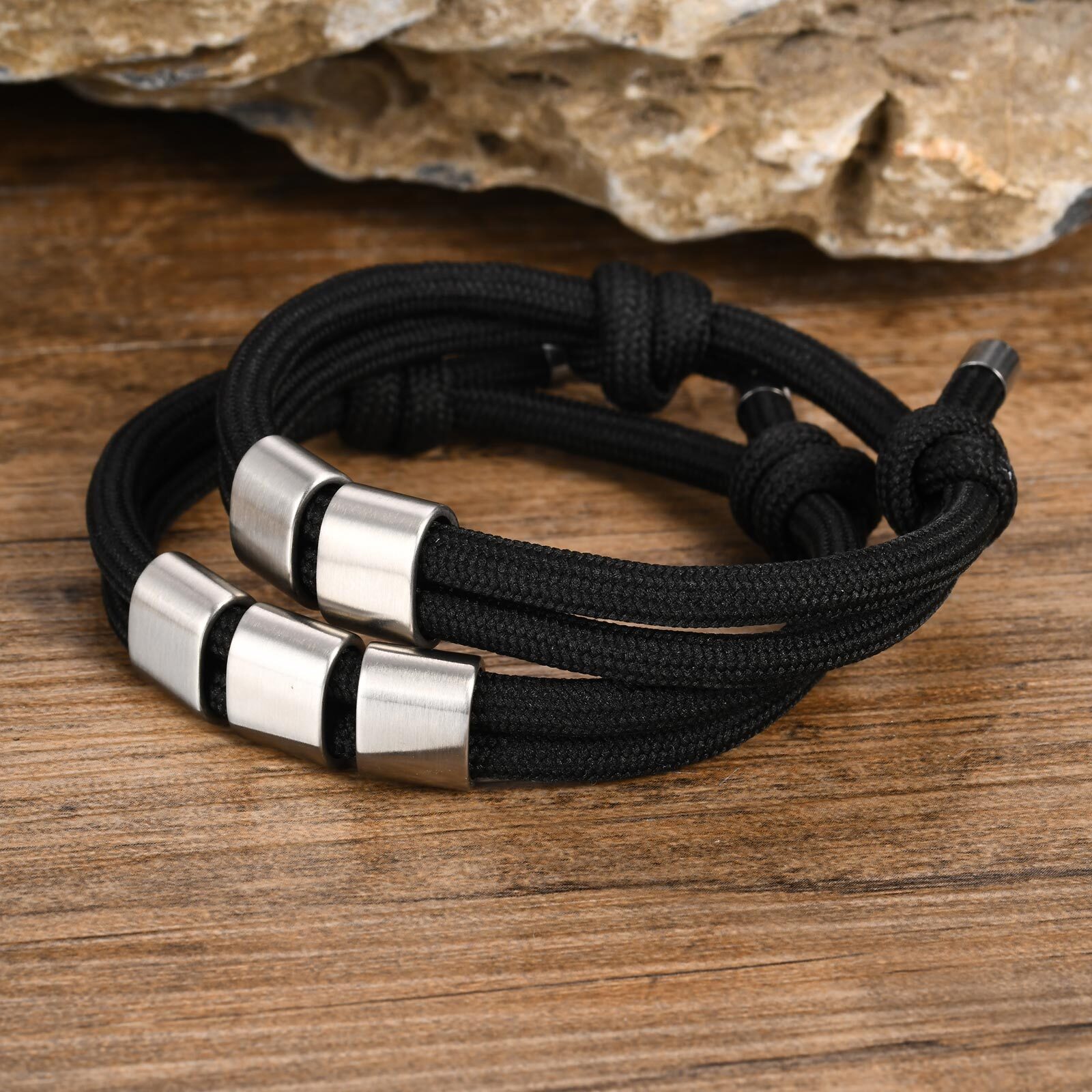 Milan Men'S Fashion - Braccialetti personalizzati in corda Milano con