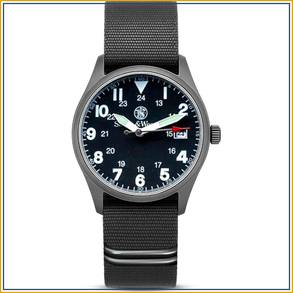 Mens Fashion Style Images - Orologio Stile Militare per Uomo, 3