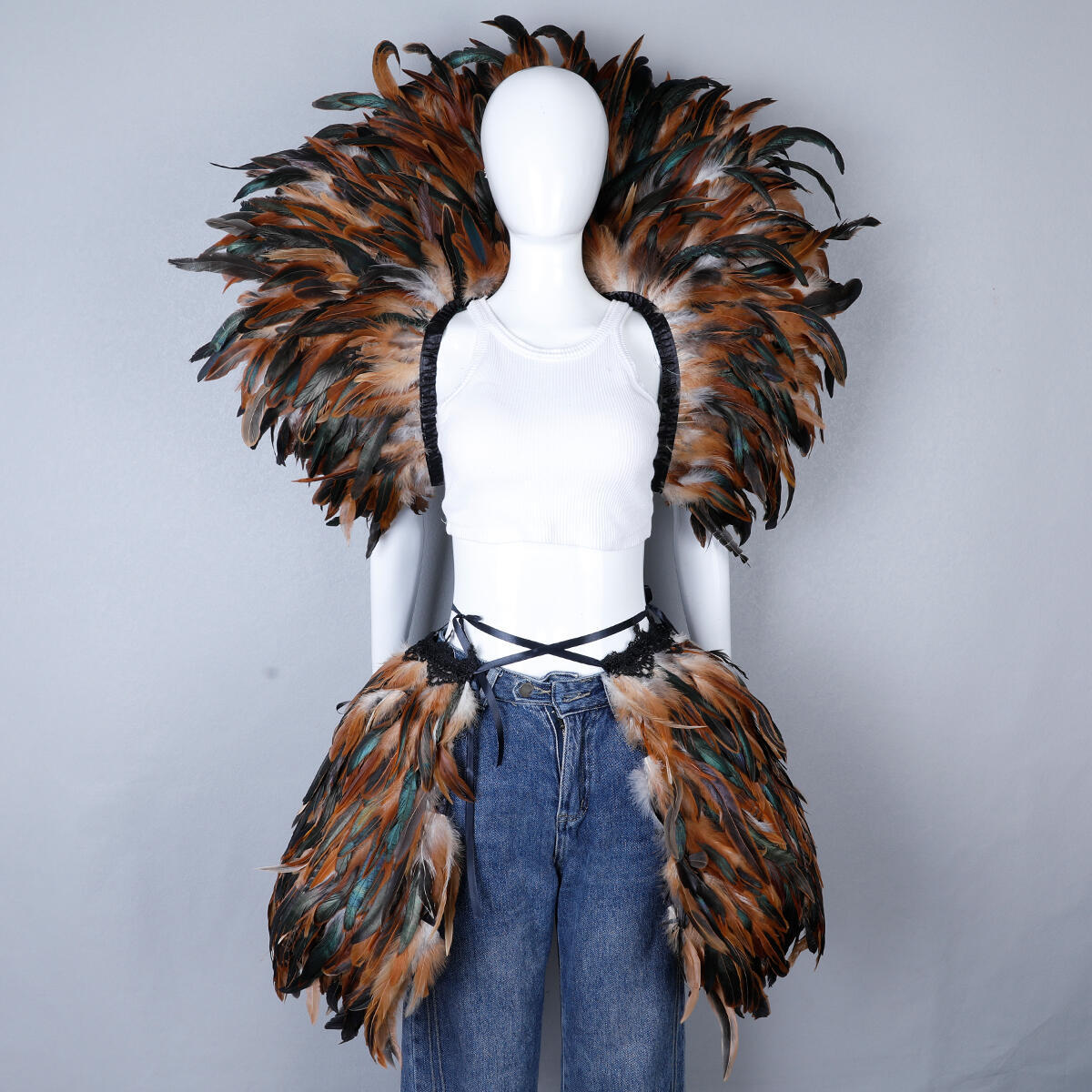 Men Fashion Elegant - Punk Halloween Cosplay Y2k Sciarpa Designer