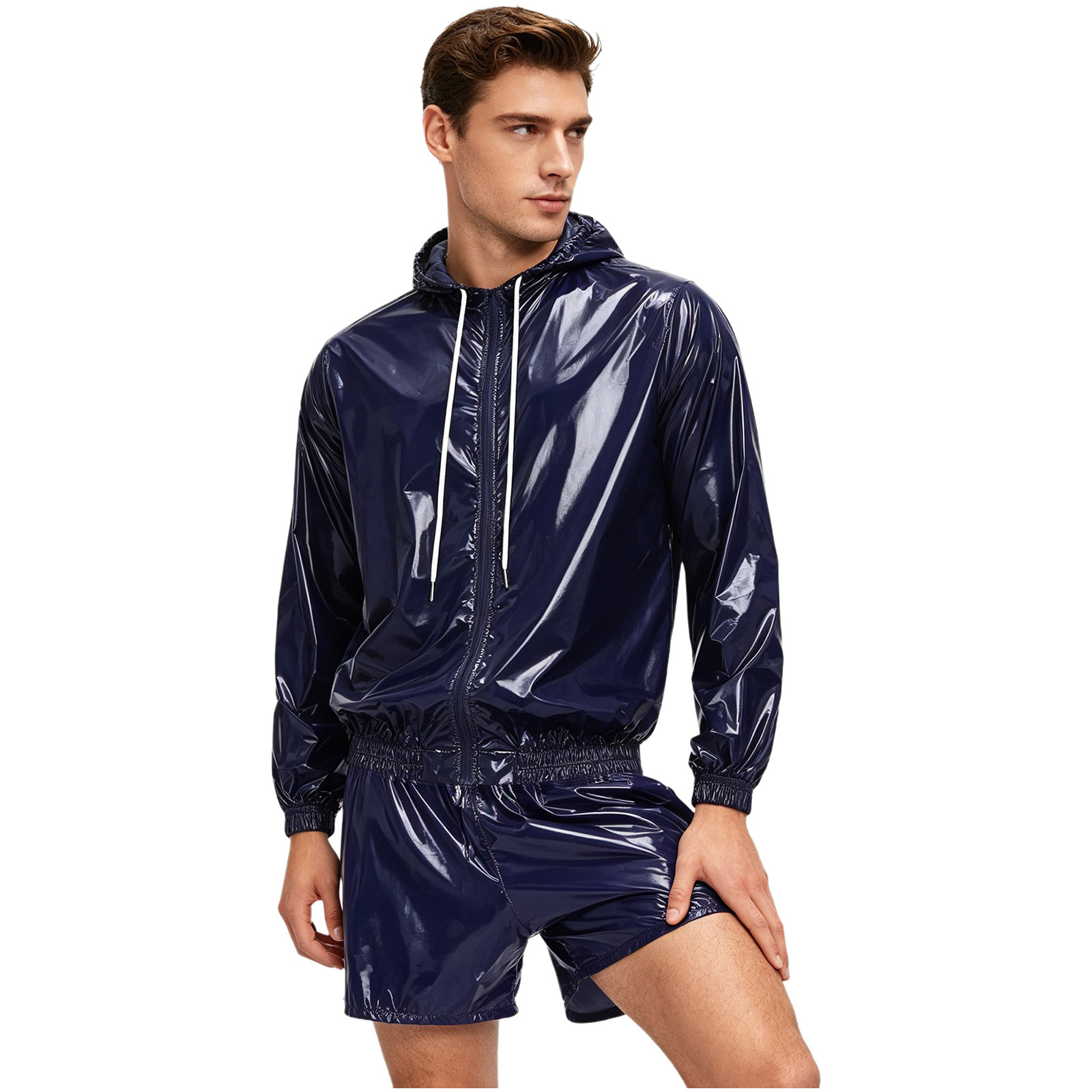 Completo da Nuoto Impermeabile - Windbreaker Men Zip recensione e prezzo