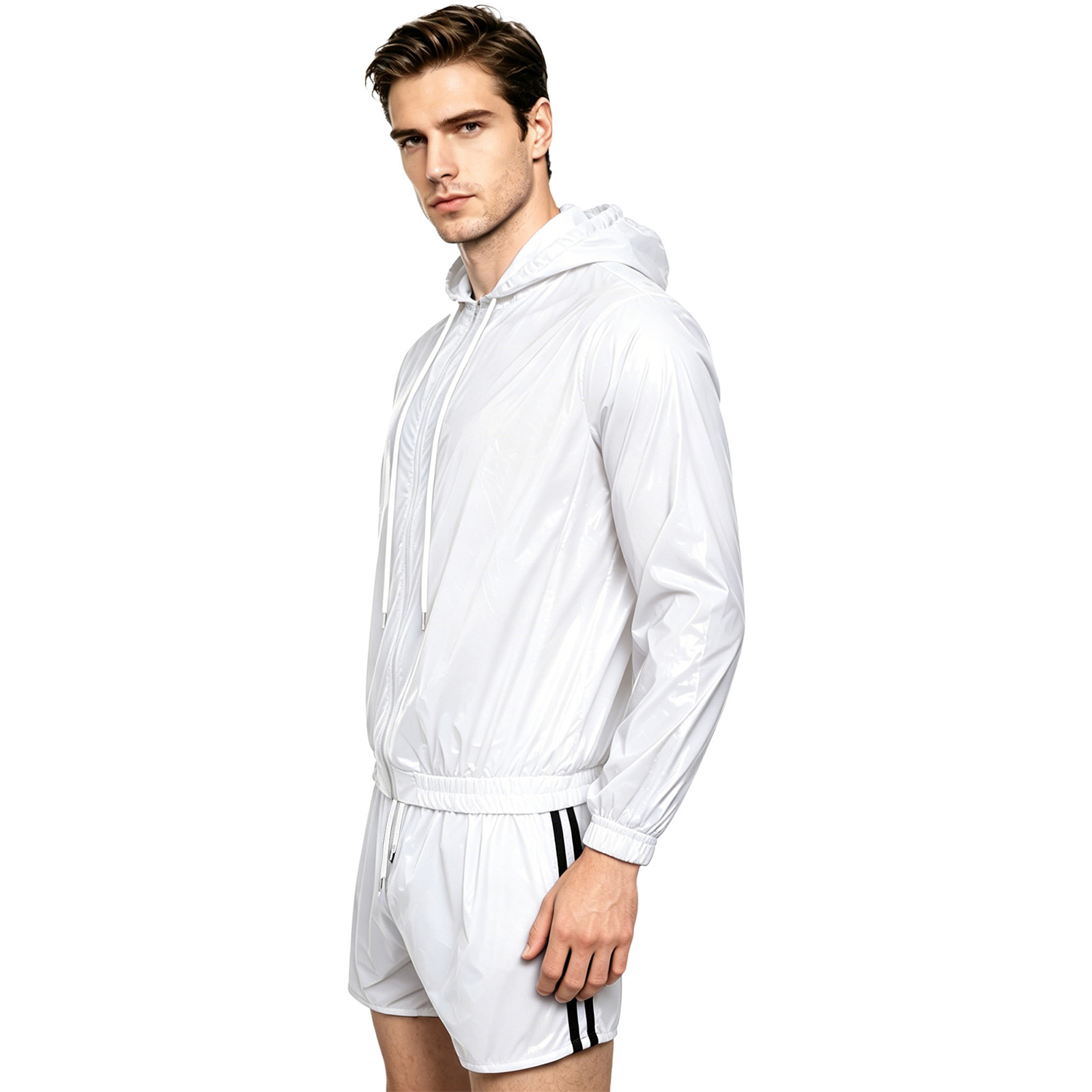 Completo da Nuoto Impermeabile - Windbreaker Men Zip recensione e prezzo