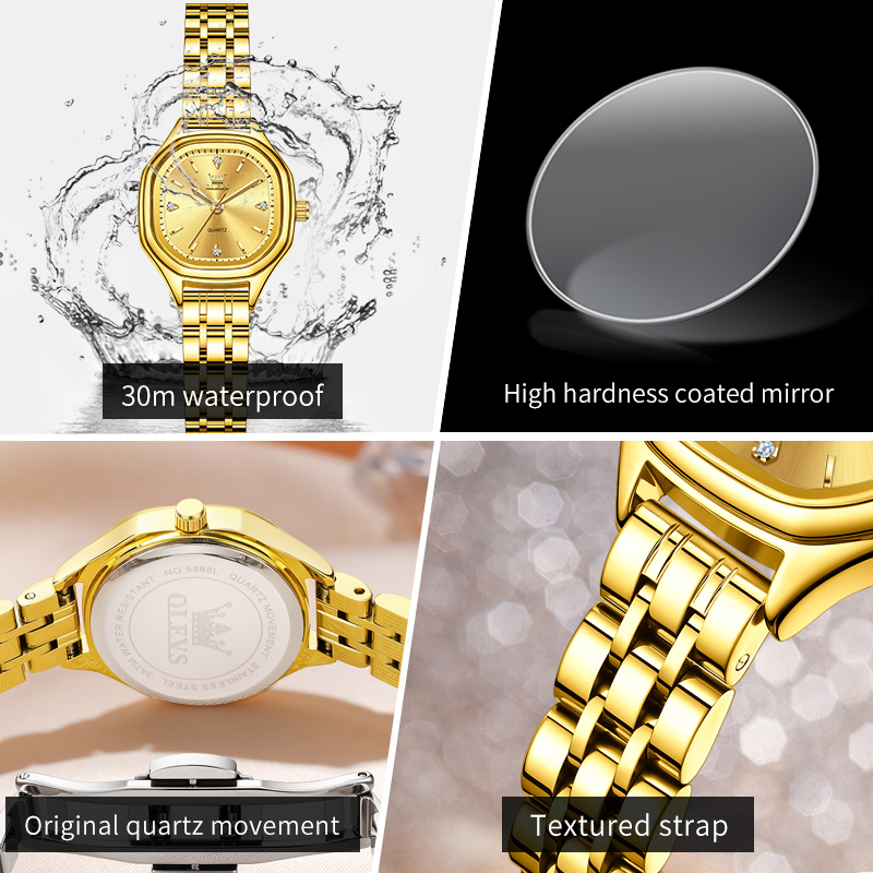 OLEVS 5888 Orologi da donna Or - Men Fashion Elegant recensione e prezzo