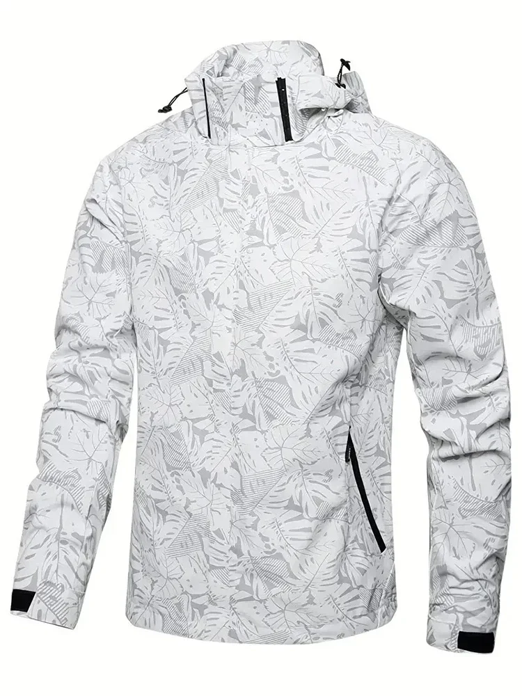 Giacca Casual da Uomo Impermea - Windbreaker Men Zip recensione e prezzo