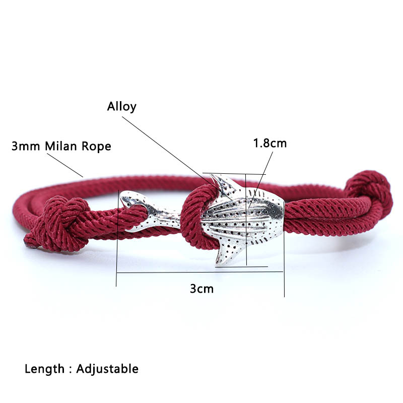 Bracciale creativo in corda di - Milan Men'S Fashion recensione e prezzo