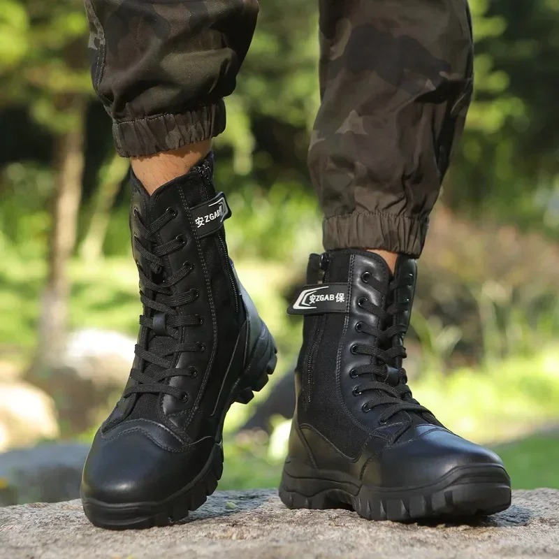 Stivali da uomo di alta qualit - Mens Fashion Combat Boots recensione e prezzo