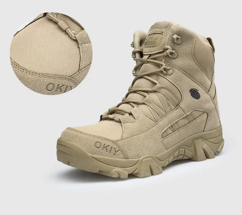 Scarpe da trekking in pelle da - Mens Fashion Combat Boots recensione e prezzo