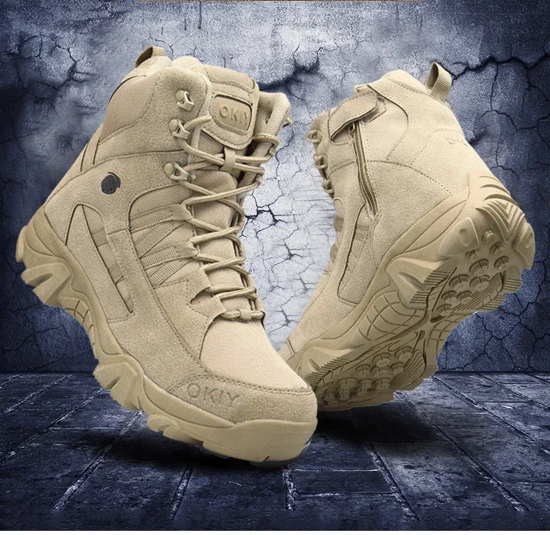 Scarpe da trekking in pelle da - Mens Fashion Combat Boots recensione e prezzo