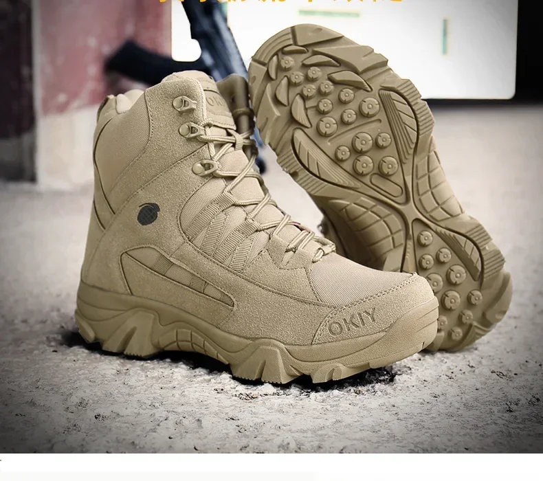 Scarpe da trekking in pelle da - Mens Fashion Combat Boots recensione e prezzo