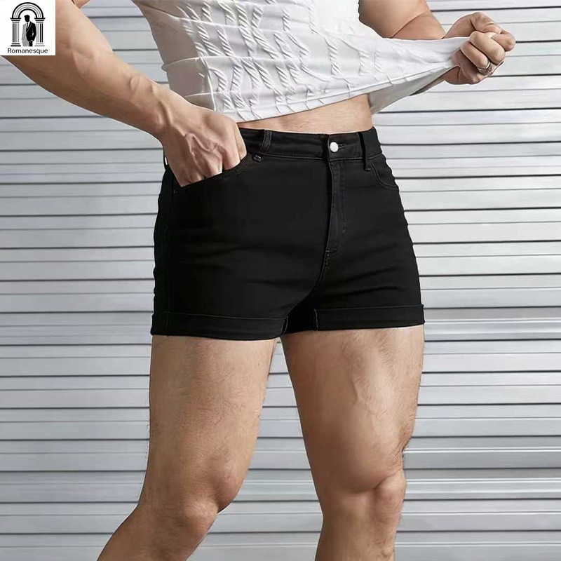 Shorts in Denim Bianco da Uomo - Skinny Jeans Ripped recensione e prezzo