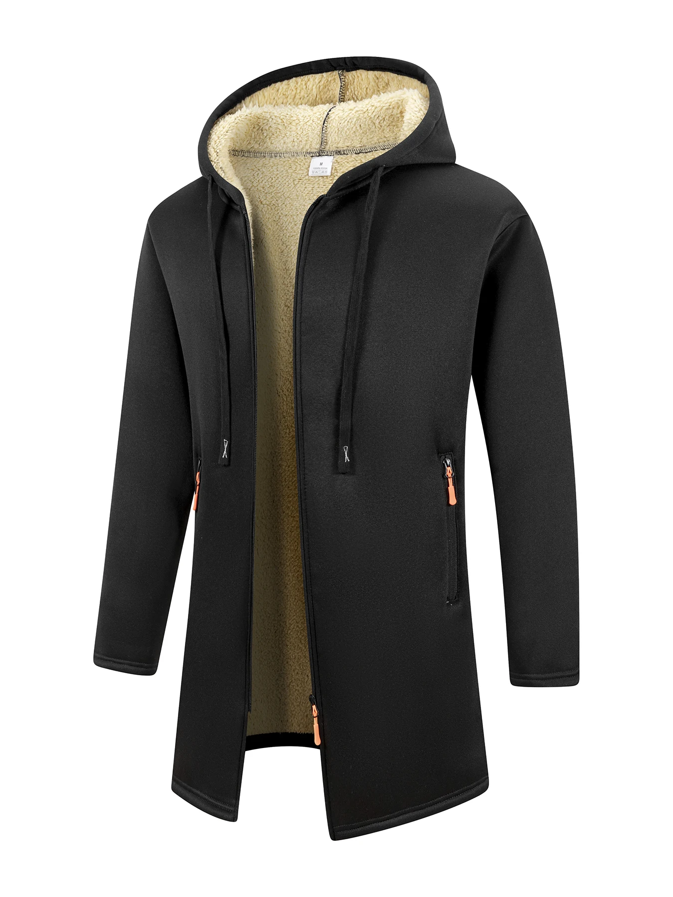 Cappotto lungo caldo invernale - Windbreaker Men Zip recensione e prezzo