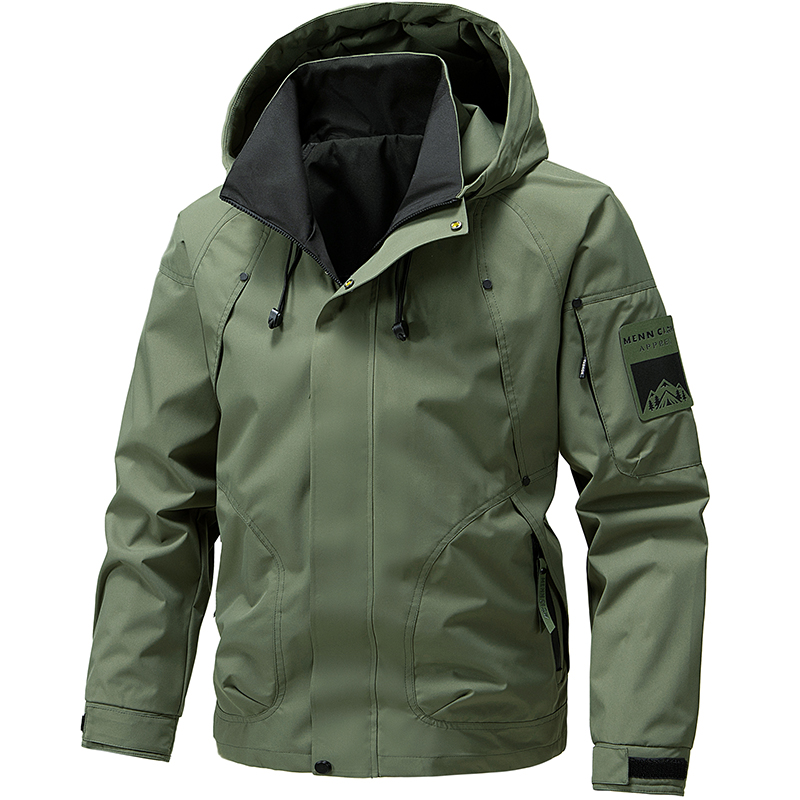 Giacca Impermeabile con Cappuc - Windbreaker Men Zip recensione e prezzo