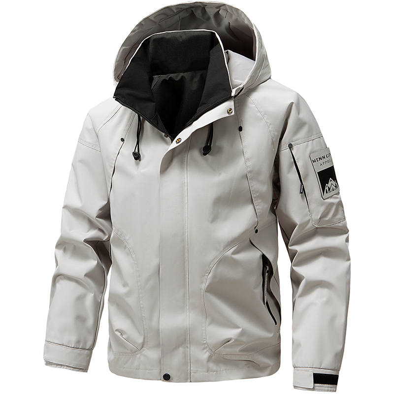 Giacca Impermeabile con Cappuc - Windbreaker Men Zip recensione e prezzo
