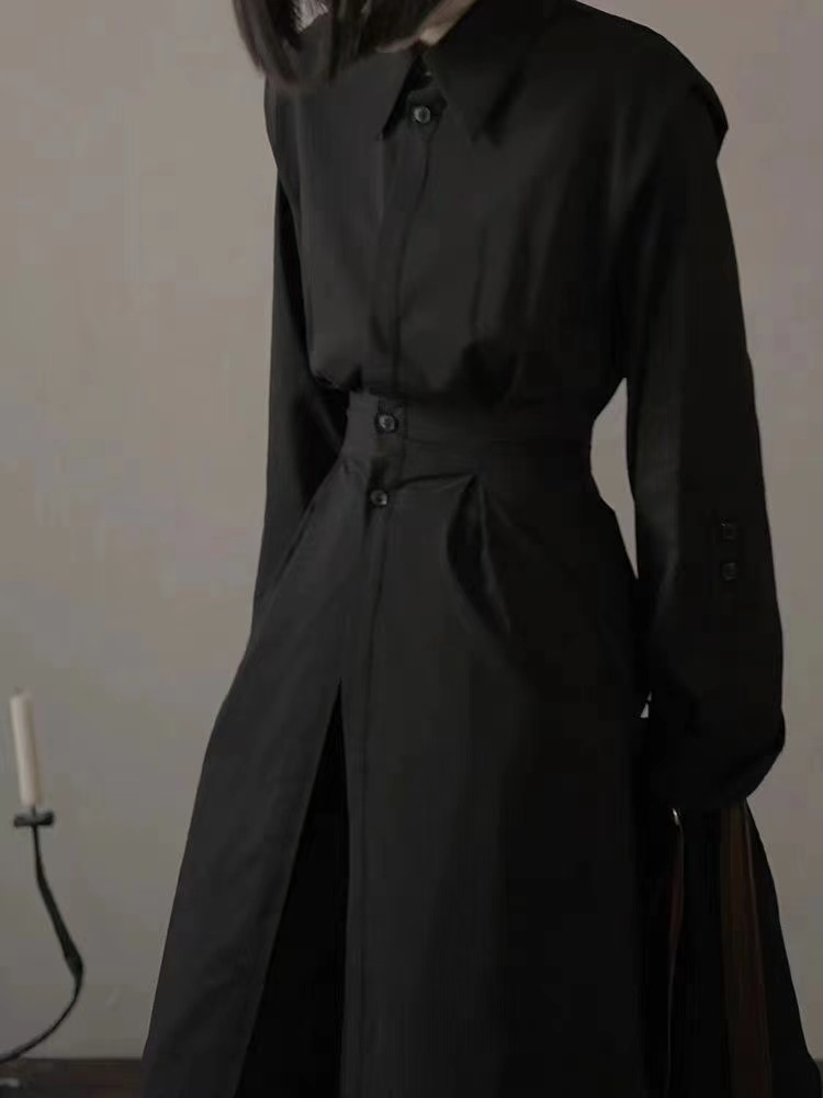 Costume di nicchia serie nero  - Mens Fashion Dress Shirts recensione e prezzo