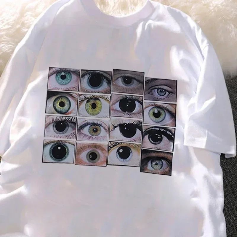 T-shirt con Stampa Occhi Stile - Mens Fashion Dress Shirts recensione e prezzo
