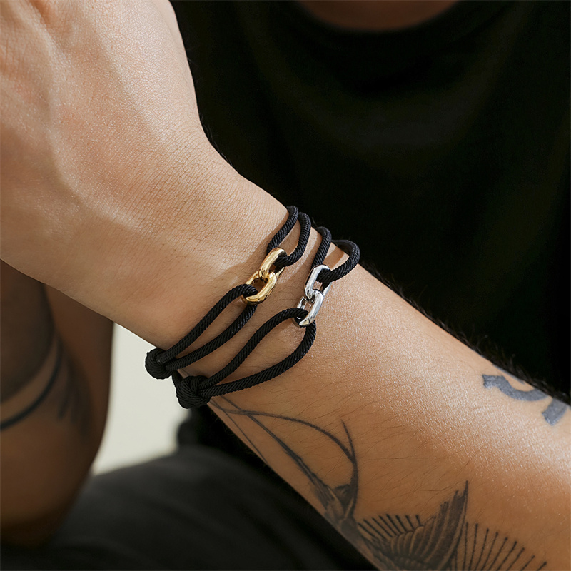 Braccialetto minimalista in co - Milan Men'S Fashion recensione e prezzo