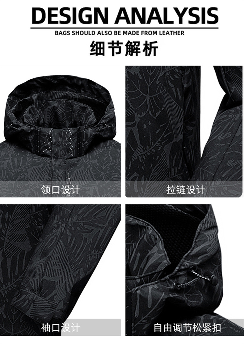 Giacca Casual Impermeabile Ant - Windbreaker Men Zip recensione e prezzo