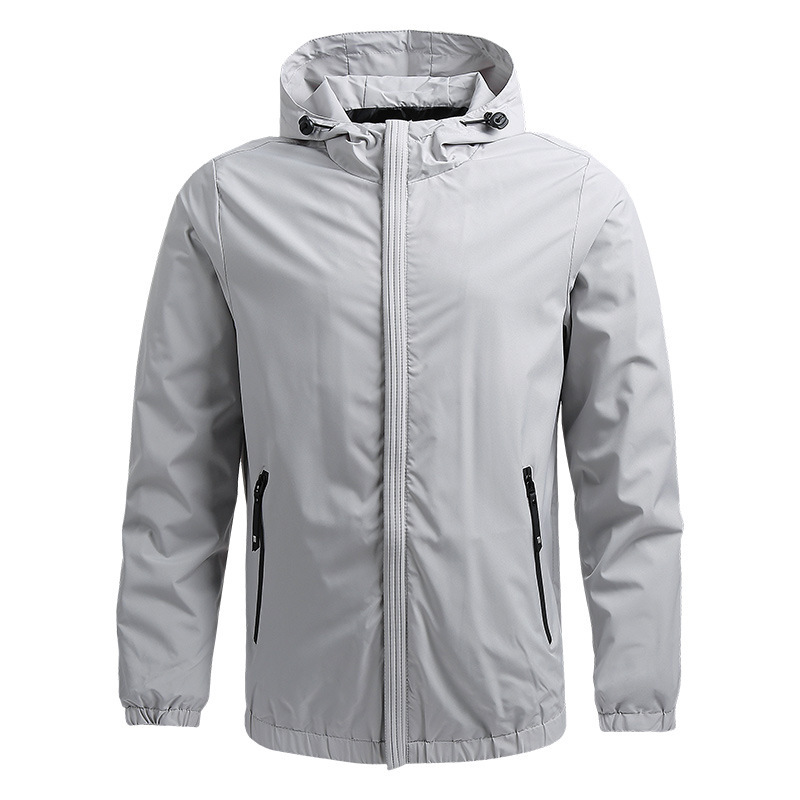 Giacca Casual da Uomo Impermea - Windbreaker Men Zip recensione e prezzo