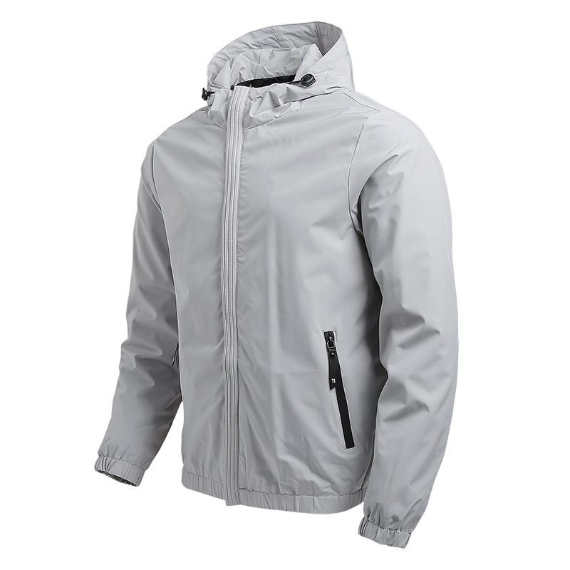 Giacca Casual da Uomo Impermea - Windbreaker Men Zip recensione e prezzo
