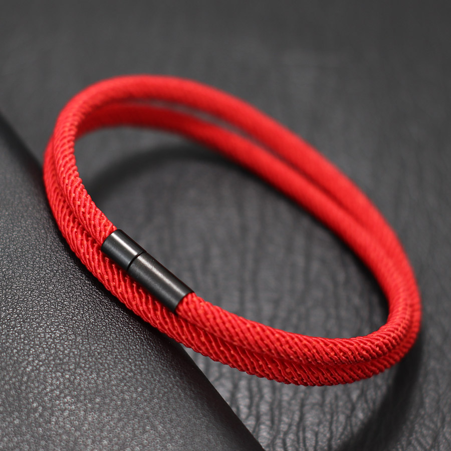 Bracciale da uomo rosso fortun - Milan Men'S Fashion recensione e prezzo