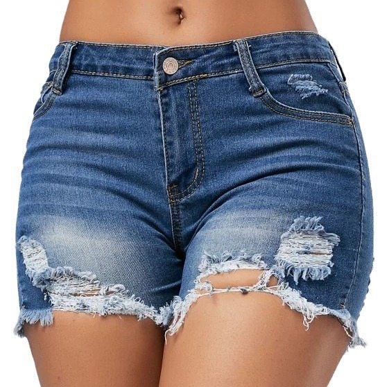 Shorts Donna Jeans Strappati V - Skinny Jeans Ripped recensione e prezzo