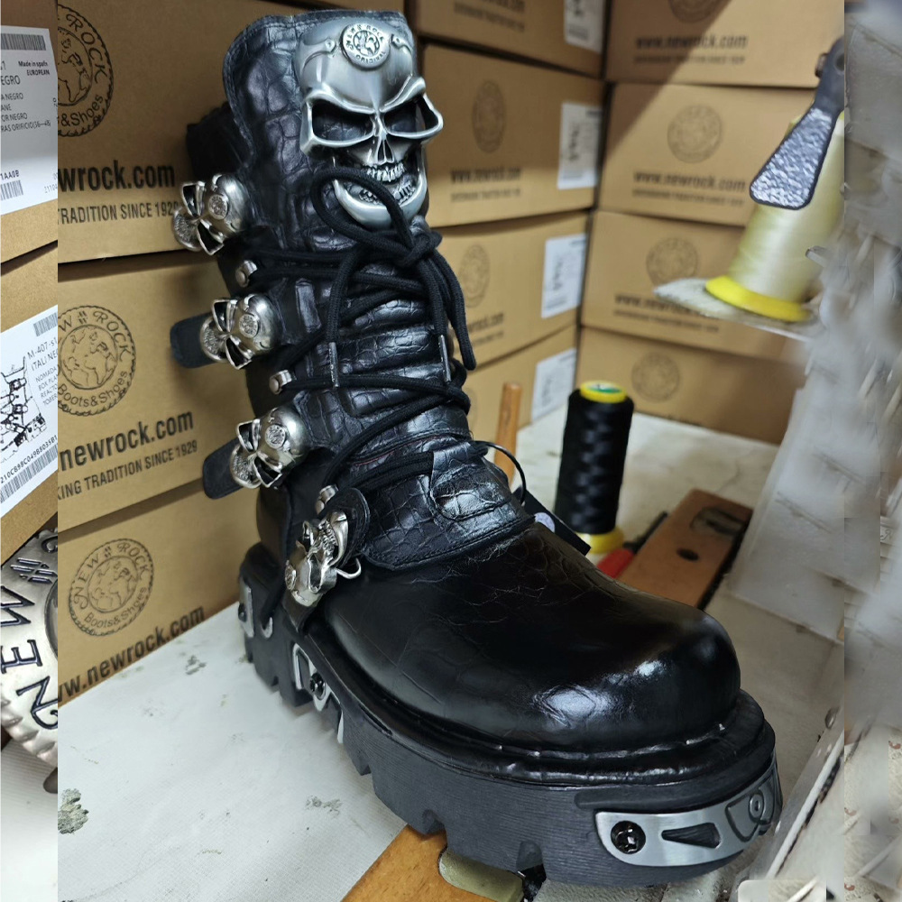 Stivali da Moto da Uomo in Ver - Mens Fashion Combat Boots recensione e prezzo