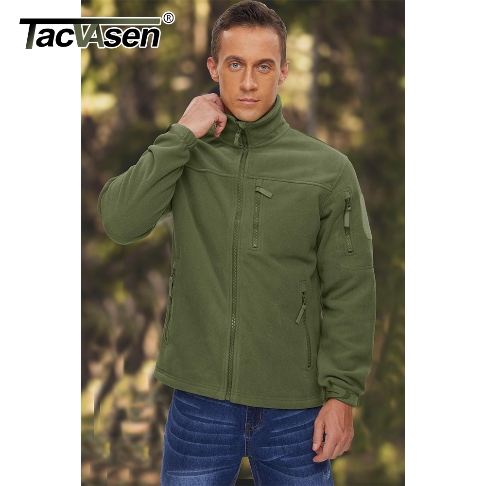 TACVASEN Giacca in pile da uom - Windbreaker Men Zip recensione e prezzo