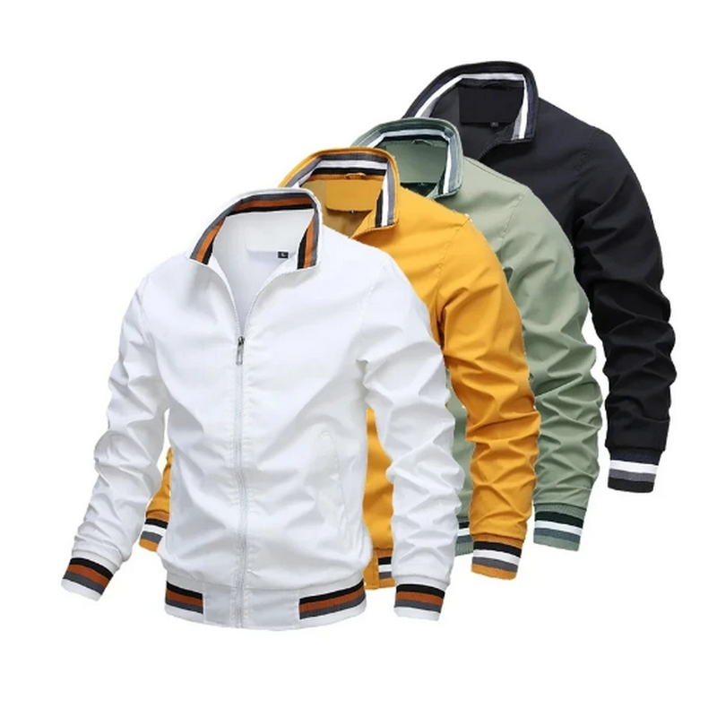 Giacca bomber antivento da uom - Windbreaker Men Zip recensione e prezzo