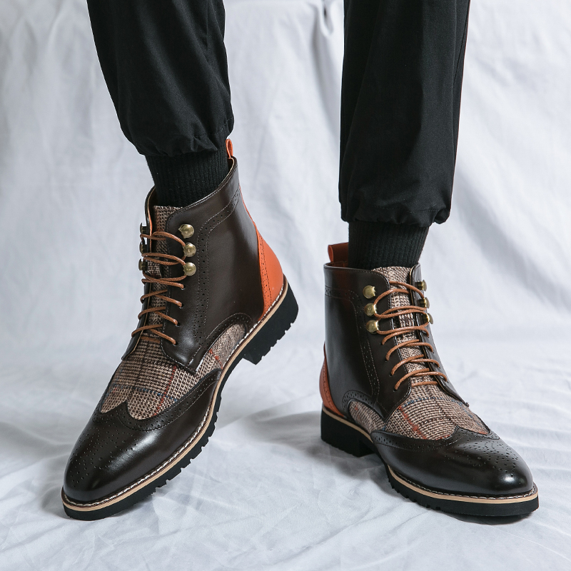 Stivali da combattimento all'a - Mens Fashion Combat Boots recensione e prezzo