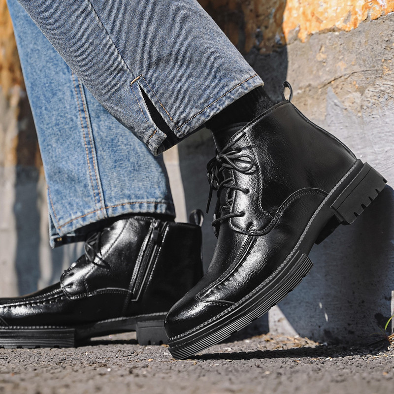 Scarpe da Uomo di Lusso Firmat - Mens Fashion Combat Boots recensione e prezzo